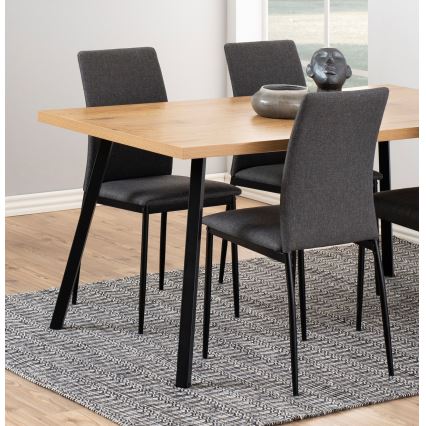 Trpezarijska stolica SORIN, 1 kom, siva