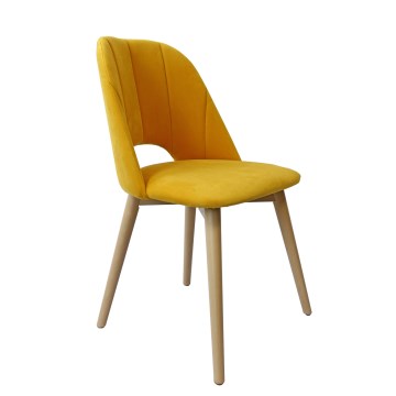 Trpezarijska stolica THEO, žuta