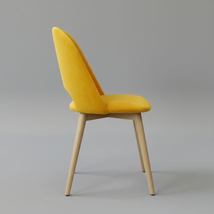 Trpezarijska stolica THEO, žuta