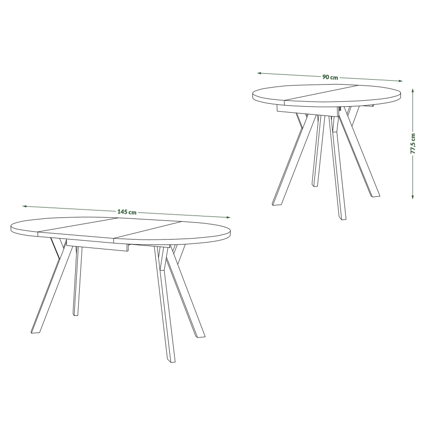 Trpezarijski sto ARTUR bež