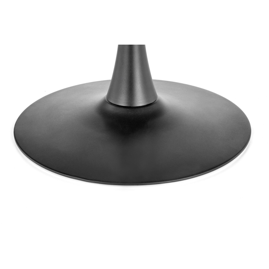 Trpezarijski sto CARMELO 75x100 cm crna/braon