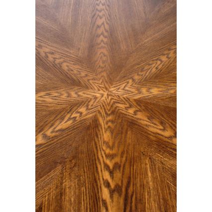 Trpezarijski sto CARMELO 75x100 cm crna/braon