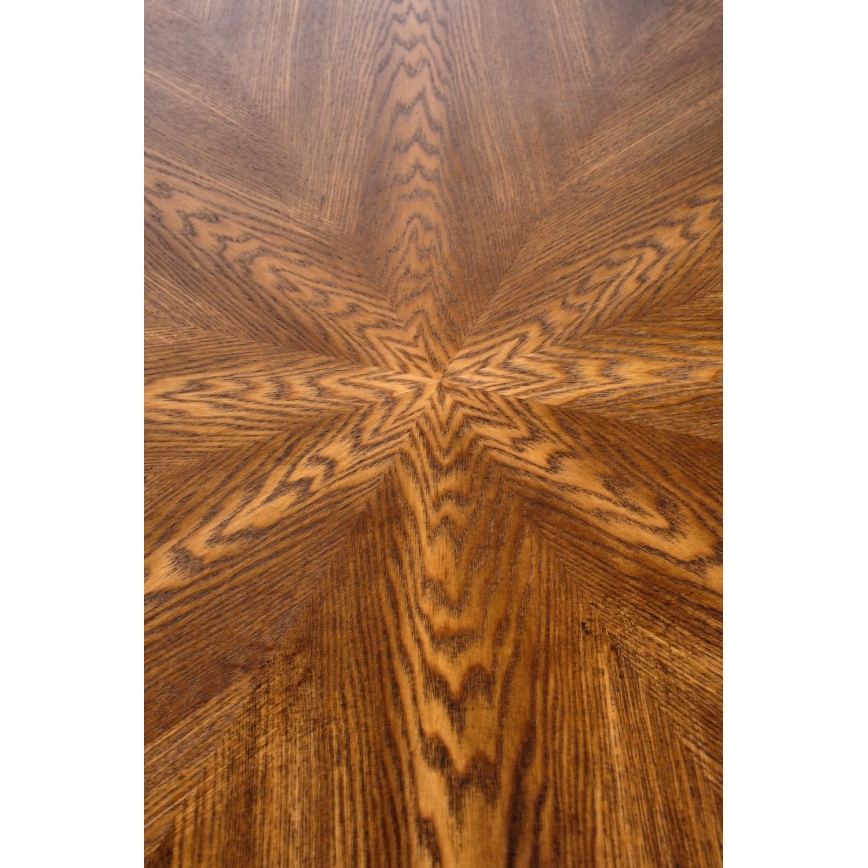 Trpezarijski sto CARMELO 75x100 cm crna/braon