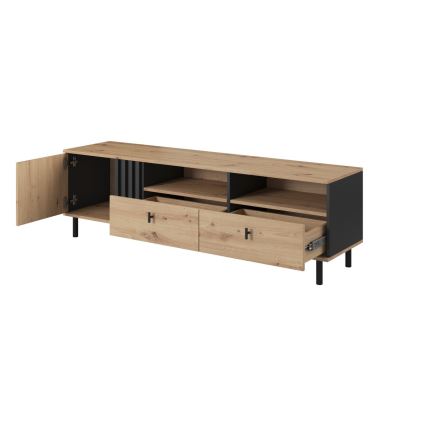 TV komoda BADIA hrast/antracit