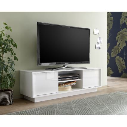 TV komoda IDEA bela