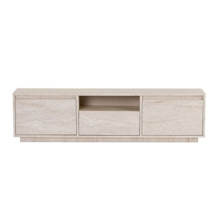 TV komoda KREDE 160x30 cm bež