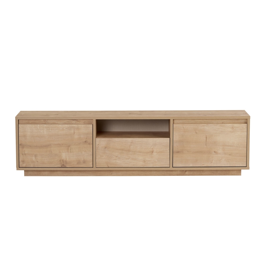 TV komoda KREDE 160x30 cm hrast
