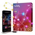 Twinkly - LED RGB prigušiva božićna svetla CANDIES 100xLED 8 m USB Wi-Fi