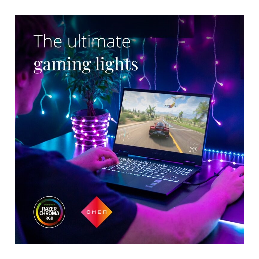 Twinkly - LED RGB prigušiva traka DOTS 60xLED 3 m Wi-Fi USB