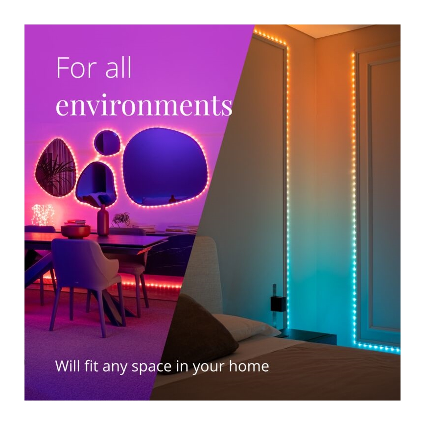 Twinkly - LED RGB prigušiva traka DOTS 60xLED 3 m Wi-Fi USB