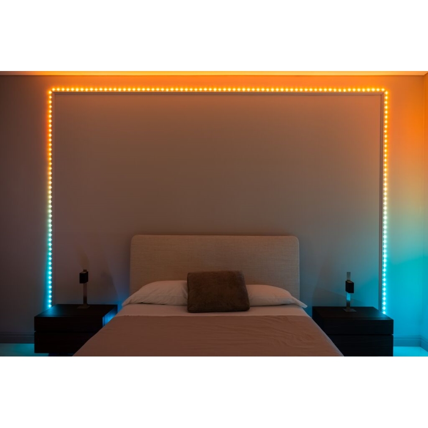 Twinkly - LED RGB spoljašnja prigušiva traka DOTS 200xLED 10 m IP44 WiFi
