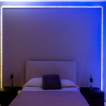 Twinkly - LED RGB spoljašnja prigušiva traka DOTS 200xLED 10 m IP44 Wi-Fi