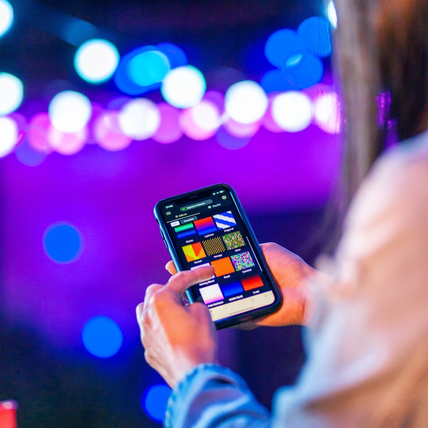 Twinkly - LED RGB prigušiva spoljašnja dekorativna girlanda FESTOON 20xLED 14m IP44 Wi-Fi
