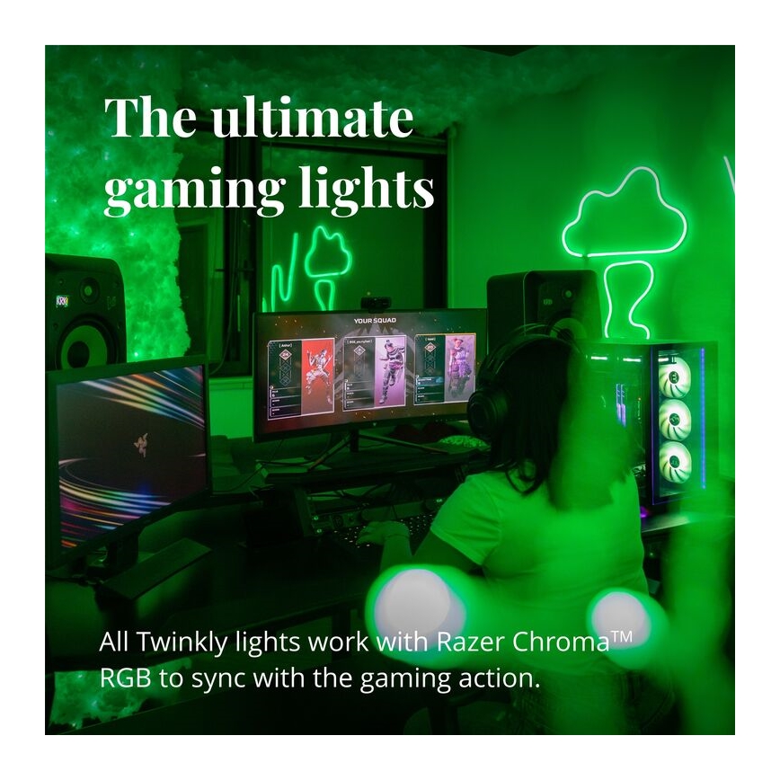 Twinkly - LED RGB prigušiva traka FLEX 200xLED 2 m Wi-Fi