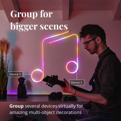 Twinkly - LED RGB prigušiva traka FLEX 200xLED 2 m Wi-Fi