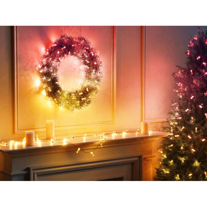 Twinkly - LED RGB Prigušiva niz CANDIES 200xLED 14 m USB Wi-Fi