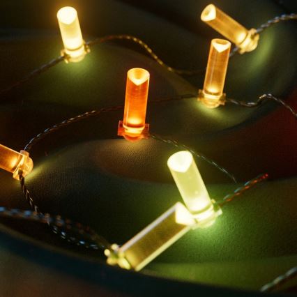 Twinkly - LED RGB Prigušiva niz CANDIES 200xLED 14 m USB Wi-Fi