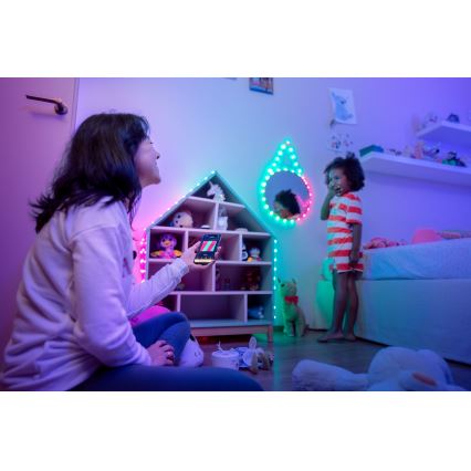 Twinkly - LED RGB Prigušiva niz CANDIES 200xLED 14 m USB Wi-Fi