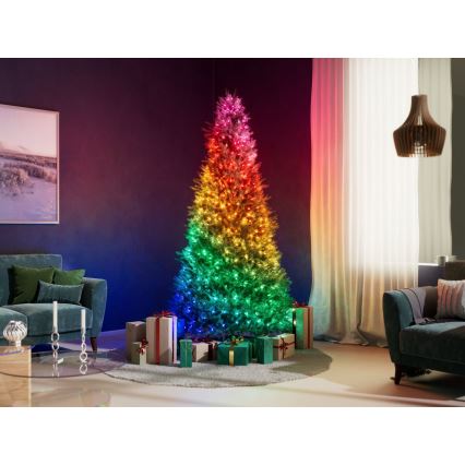 Twinkly - LED RGB Prigušiva niz CANDIES 200xLED 14 m USB Wi-Fi