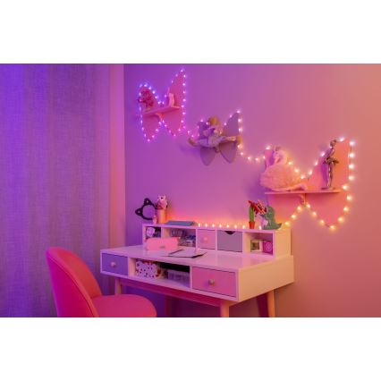 Twinkly - LED RGB prigušiva lanac CANDIES 100xLED 8 m USB Wi-Fi