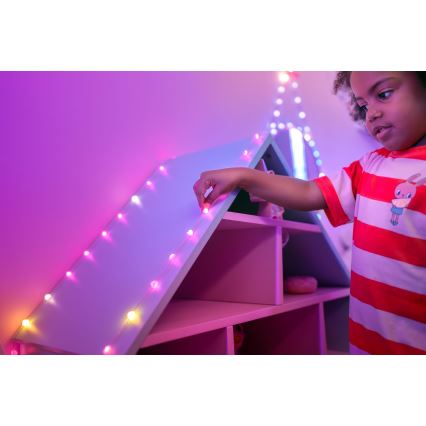 Twinkly - LED RGB prigušiva lanac CANDIES 100xLED 8 m USB Wi-Fi
