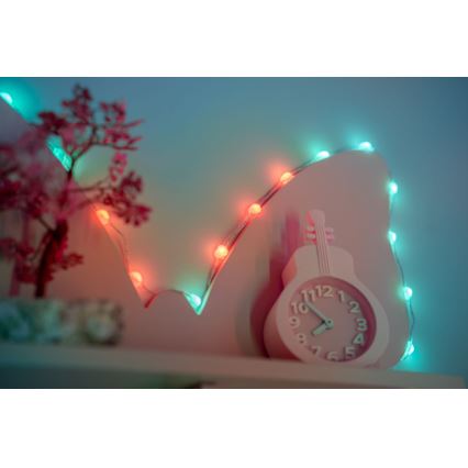 Twinkly - LED RGB prigušiva girlanda CANDIES 200xLED 14 m USB Wi-Fi