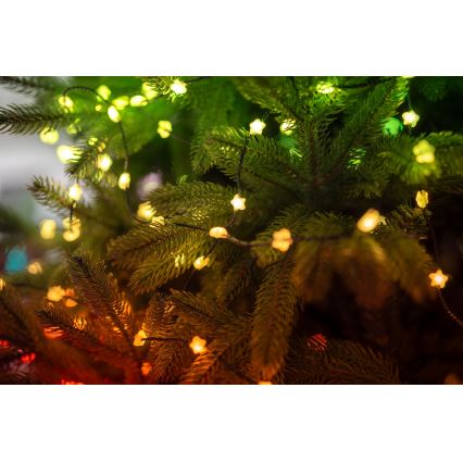 Twinkly - LED RGB prigušiva girlanda CANDIES 100xLED 8 m USB Wi-Fi