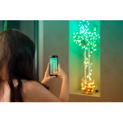 Twinkly - LED RGB prigušiva girlanda CANDIES 100xLED 8 m USB Wi-Fi