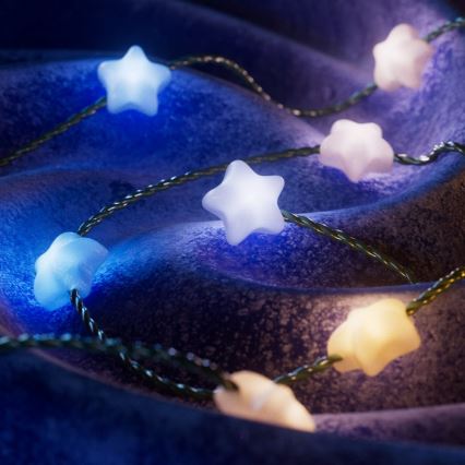 Twinkly - LED RGB prigušiva svetlosna girlanda CANDIES 200xLED 14 m USB Wi-Fi