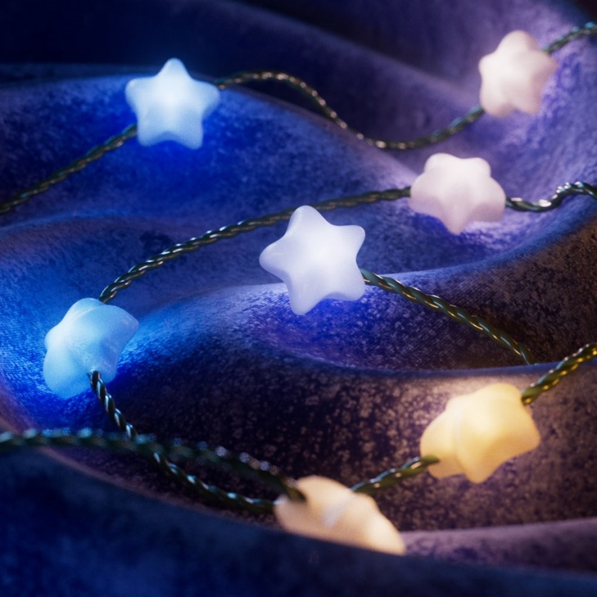 Twinkly - LED RGB prigušiva svetlosna girlanda CANDIES 200xLED 14 m USB Wi-Fi