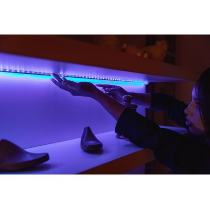 Twinkly - LED RGB prigušiva traka LINE 100xLED 1,5 m Wi-Fi