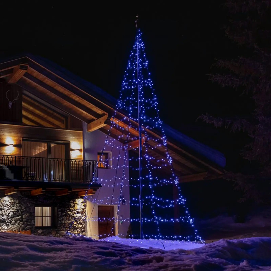 Twinkly - prigušiva LED RGBW spoljašnja božićna jelka LIGHT TREE 750xLED 4m IP44 Wi-Fi