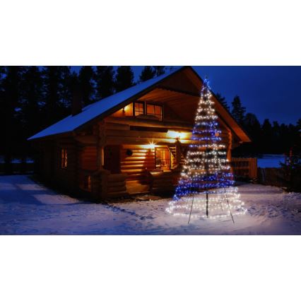 Twinkly - prigušiva LED RGBW spoljašnja božićna jelka LIGHT TREE 750xLED 4m IP44 Wi-Fi