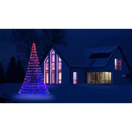 Twinkly - prigušiva LED RGBW spoljašnja božićna jelka LIGHT TREE 750xLED 4m IP44 Wi-Fi