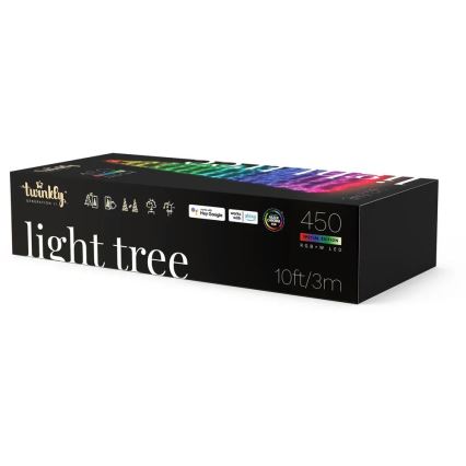 Twinkly - prigušiva LED RGBW spoljašnja božićna jelka LIGHT TREE 750xLED 4m IP44 Wi-Fi