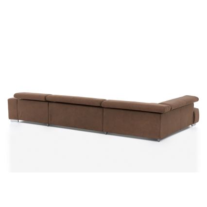 U-obliku ugaona garnitura TROPEA, braon