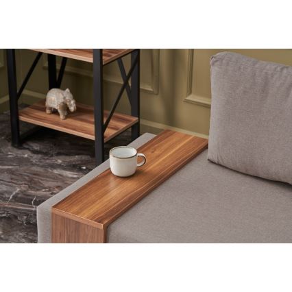 Ugaona fotelja TULA bež desna