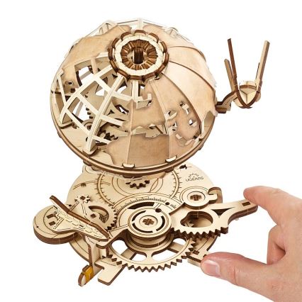 Ugears - 3D drvena mehanička slagalica Globus