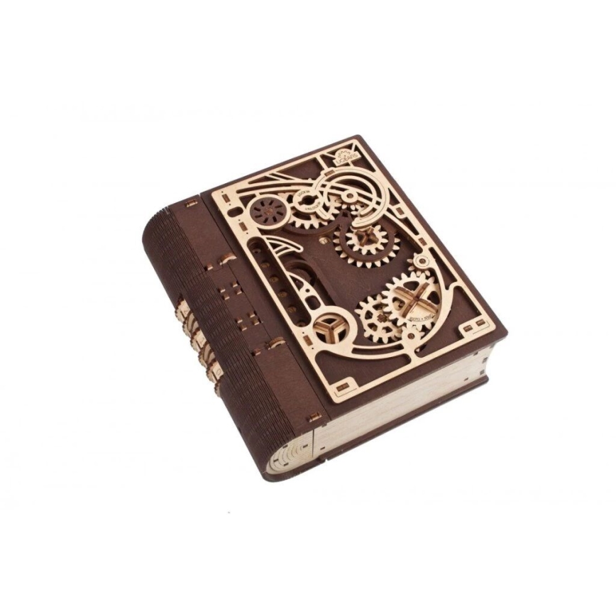 Ugears - 3D drvena mehanička slagalica Knjiga tajni