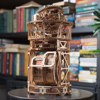 Ugears - 3D drvena mehanička slagalica Satni mehanizam sa turbijonom
