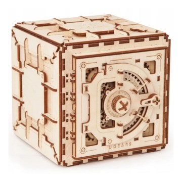 Ugears - 3D drvena mehanička slagalica Trezor