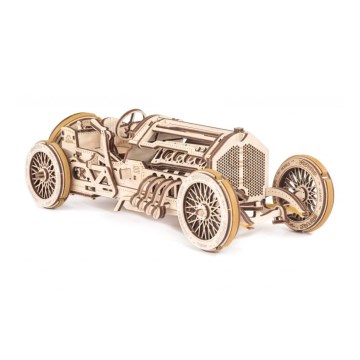 Ugears - 3D drvena mehanička slagalica U9 Auto Grand Prix