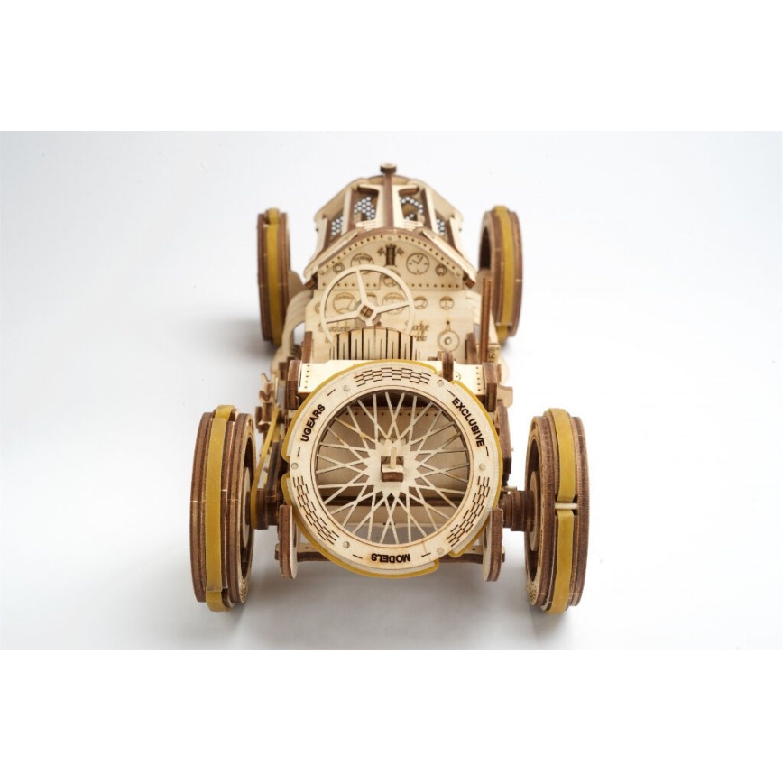 Ugears - 3D drvena mehanička slagalica U9 Auto Grand Prix