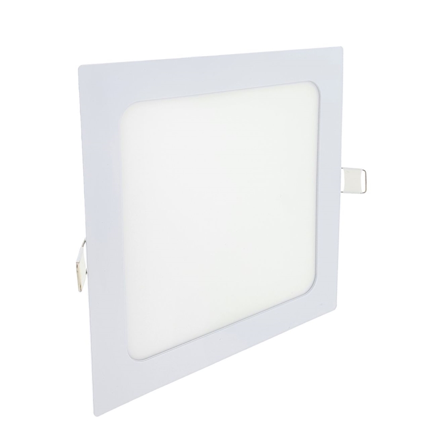 Ugradna LED plafonska svetiljka SQUARE LED/15W/230V 6500K 18,8x18,8 cm bela