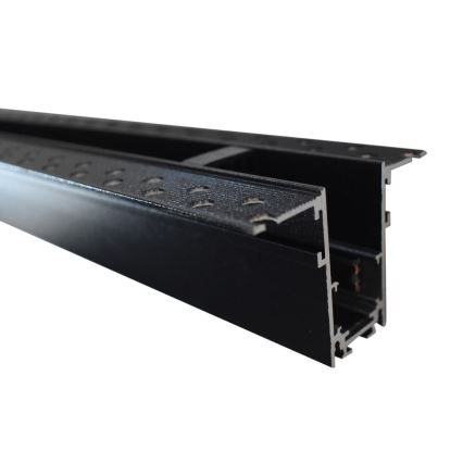 Ugradna šina MAGNETIC TRACK 1,5 m, bez električnog priključka, crna