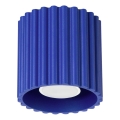 Ugradna spot lampa AURA 1xGU10/10W/230V 10 cm plava