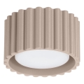 Ugradna spot svetiljka AURA 1xGX53/10W/230V 6 cm taupe
