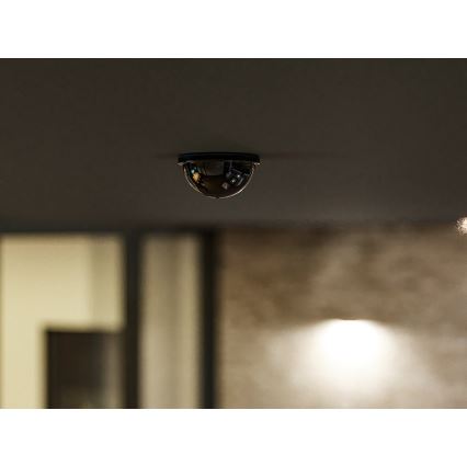 Senzor pokreta i sumraka ugradni 360° 1200W/230V IP54 crni