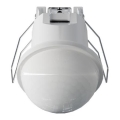 Ugradni senzor pokreta i sumraka 360° 1200W/230V IP54 beli