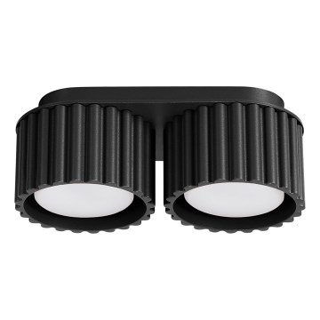 Ugradni spot AURA 2xGX53/10W/230V crni